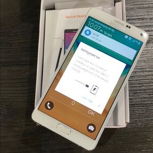 Used Samsung Galaxy Note 4 in white